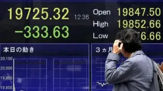 سقوط آزاد بازارهای آسیا