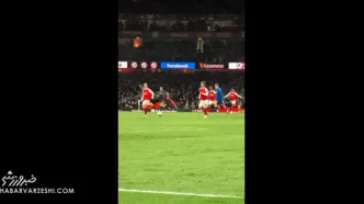 ویدیو| گل ۷۰ متری داومن به اورتون از زاویه عکاس کنار زمین!