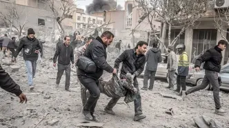 تصاویری از حمله دیروز اسرائیل به میدان فردوسی تهران