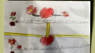 واکنش علی ضیا به کودکان شهید میناب | عکس