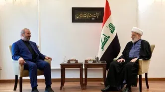 تحویل پیام رهبر انقلاب به رئیس مجلس اعلای اسلامی عراق