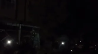 تصاویری از حمله اسرائیل به مناطق اداری و مسکونی بوکان