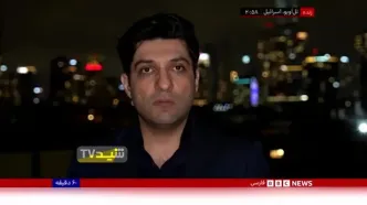 حیرت خبرنگار بی‌بی‌سی از وضعیت دیمونا و تل‌آویو/فیلم