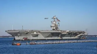 اعتراف ترامپ/ ماجرای فرار بزرگترین ناو هواپیمابر دنیا فاش شد