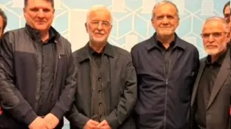 حضور پزشکیان در ستاد انتخابات کشور