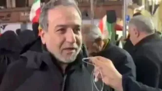 عراقچی با حضور در خیابان: آمدم روحیه بگیرم