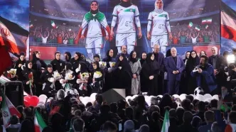 استقبال با شکوه از تیم ملی فوتبال زنان/ دختران «وطن» در آغوش «ملت»