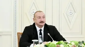 پیام الهام علی اف به مسعود پزشکیان