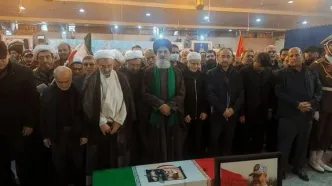 پیکر شهید سرلشکر نصیرزاده تشییع شد