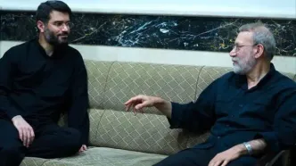 دل‌نوشته حاج میثم مطیعی برای شهید لاریجانی