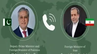 عراقچی با وزیر امور خارجه پاکستان گفتگو کرد