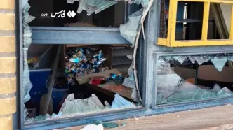 تصاویر حمله موشکی به مدارس اینبار در شهر جدید پرند