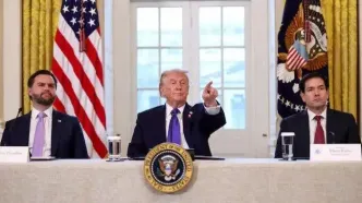 نتیجه جنگ با ایران سرنوشت جانشینی ترامپ را نیز مشخص می‌کند