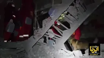 تصاویری از عملیات امداد و نجات در مناطق مسکونی ارومیه