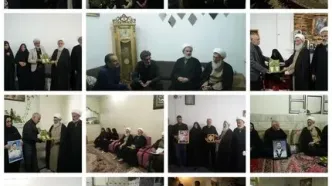 رئیس سازمان عقیدتی سیاسی ارتش با خانواده شهدای ارتش در استان فارس دیدار کرد