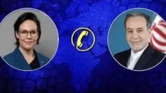 گفت‌وگوی تلفنی وزیر خارجه سوئد با عراقچی