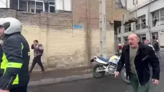 تصاویر حمله هوایی به منطقه جوادیه تهران