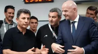 موضع اینفانتینو به کناره‌گیری تیم ملی ایران از جام جهانی