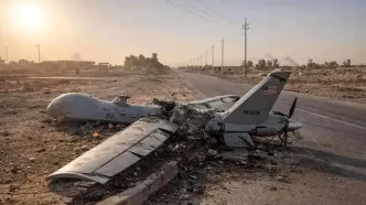 انهدام یک فروند پهپاد «MQ۹» در اصفهان