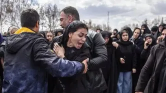 تصاویر؛ حاشیه و متن تشییع و خاکسپاری شهدا