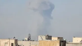 نمایی از پشت ورزشگاه آزادی بعد از حمله امروز