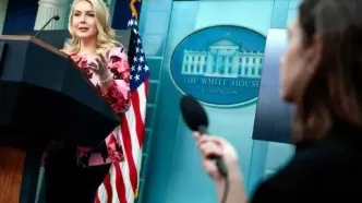 سخنگوی کاخ سفید به صورت غیرمستقیم زمان پایان جنگ را اعلام کرد| ادعای لیویت: دیپلماسی ترامپ باعث رد شدن ۲۰ کشتی شد |  ترامپ علاقمند است عرب‌ها هزینه عملیات نظامی علیه ایران را تقبل کنند!