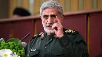 پیام سردار قاآنی خطاب به فرماندهان جبهه مقاومت