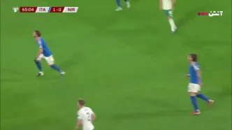 ببینید؛ خلاصه بازی ایتالیا 2 - ایرلند شمالی 0