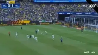 ببینید| خلاصه بازی برزیل مقابل فرانسه