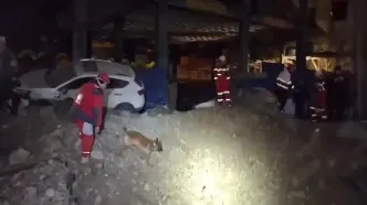 امدادرسانی در مناطق مورد هدف حملات هوایی در تهران