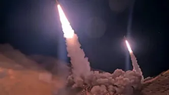 حمله موشکی به مقر وزارت جنگ اسرائیل