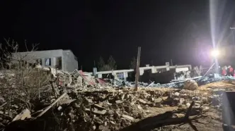 تصاویر حمله امشب رژیم صهیونیستی به یک محله مسکونى در  محلات