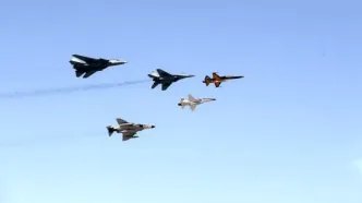 جنگنده‌های ارتش پایگاه‌های آمریکا را بمباران کردند