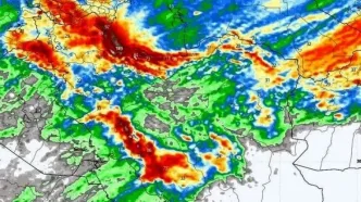 سامانه بارشی جدید در کشور فعال شد/ دمای هوا از سه شنبه کاهش می‌یابد