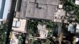 مجموعه دفتر رهبری در پاستور قبل و بعد از حمله اسراییل