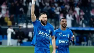 الهلال با درخشش بنزما حریف را در هم کوبید؛ برد پرگل با دبل ستاره فرانسوی