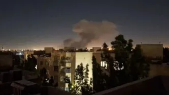 نقاطی از تهران هدف حمله موشکی قرار گرفت