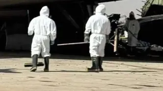 تصاویر منتسب به آواکس مورد اصابت در عربستان