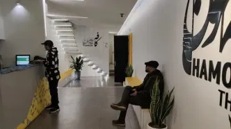 آخرین وضعیت سالن تئاتر «هامون» در پی حملات نظامی