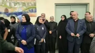 استقبال از تیم ملی فوتبال بانوان در مرز بازرگان +عکس