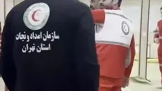 ویدیو؛ پژمان جمشیدی در میان بچه های هلال احمر