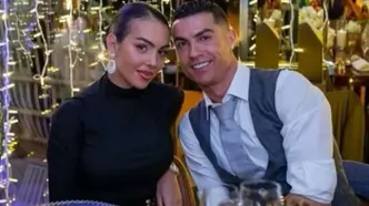 درخشش چند میلیاردی رونالدو و جورجینا روی فرمان بوگاتی