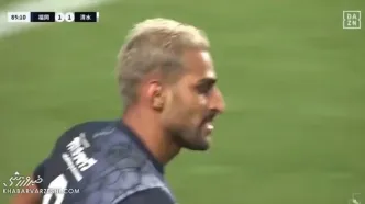 ویدیو| شهاب زاهدی بالاخره گل زد، آن هم با ظاهر جدید!