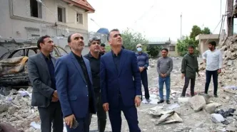 بازدید مسئولان دادگستری فارس از دادگاه لارستان