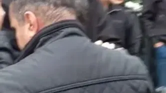 فیلم | هق هق گریه‌های راغب در مراسم حمید هیراد