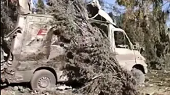 تصاویر حمله هوایی به زیباشهر شیراز