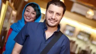 سفر زمان؛ تیپ و چهرۀ «جواد عزتی» و همسرش «مه‌لقا باقری» در جشنواره فجر؛ سال 96