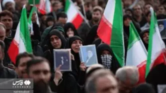 تجمع انتقام‌جویی شهادت رهبر معظم انقلاب در تهران+ تصاویر