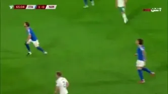 ببینید| خلاصه بازی ایتالیا مقابل ایرلند شمالی