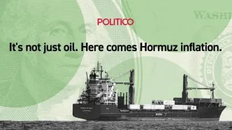 پولیتیکو: تورم ناشی از بسته بودن تنگه هرمز هم در راه است